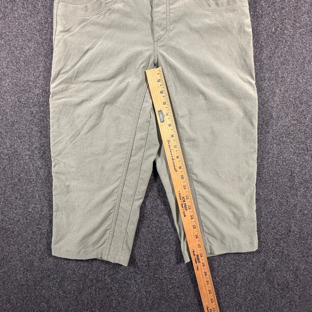 KUHL Splash Capri Pants Womens 6 Sage Green Hiking Outdoor Performance Cropped - Picture 7 of 16